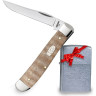 Нож перочинный ZIPPO NATURAL CURLY MAPLE WOOD MINI TRAPPER + ЗАЖИГАЛКА 50606_207