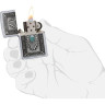 Зажигалка Zippo Classic 29105, матовое серебро